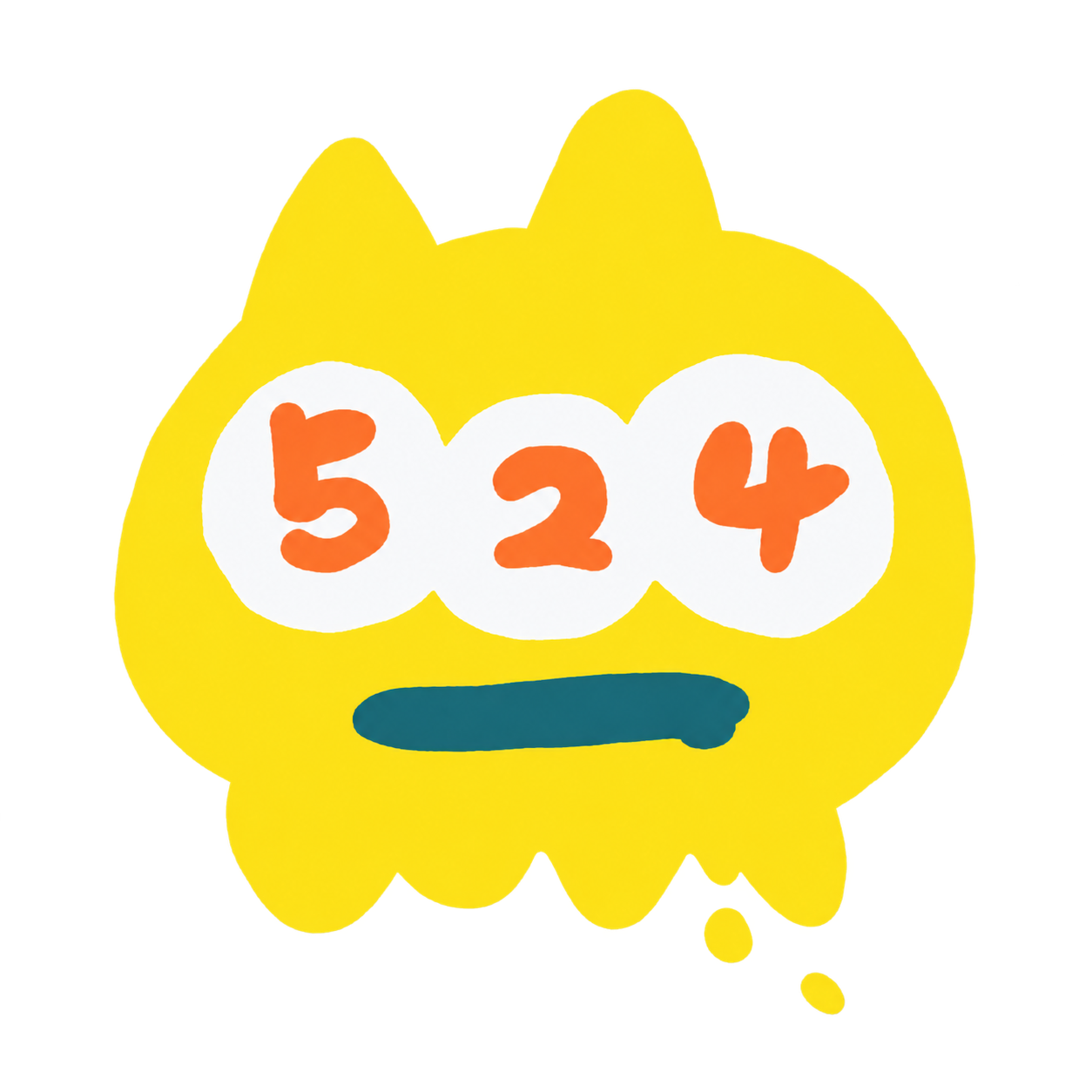 黄色い524の販売員